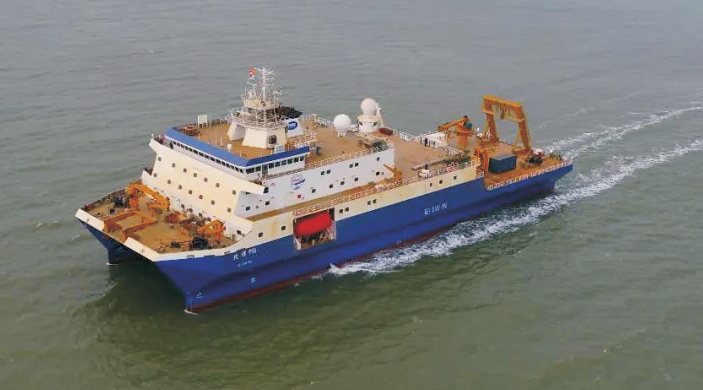渤海重工造深海装备试验船使用我司生产的阻尼涂料